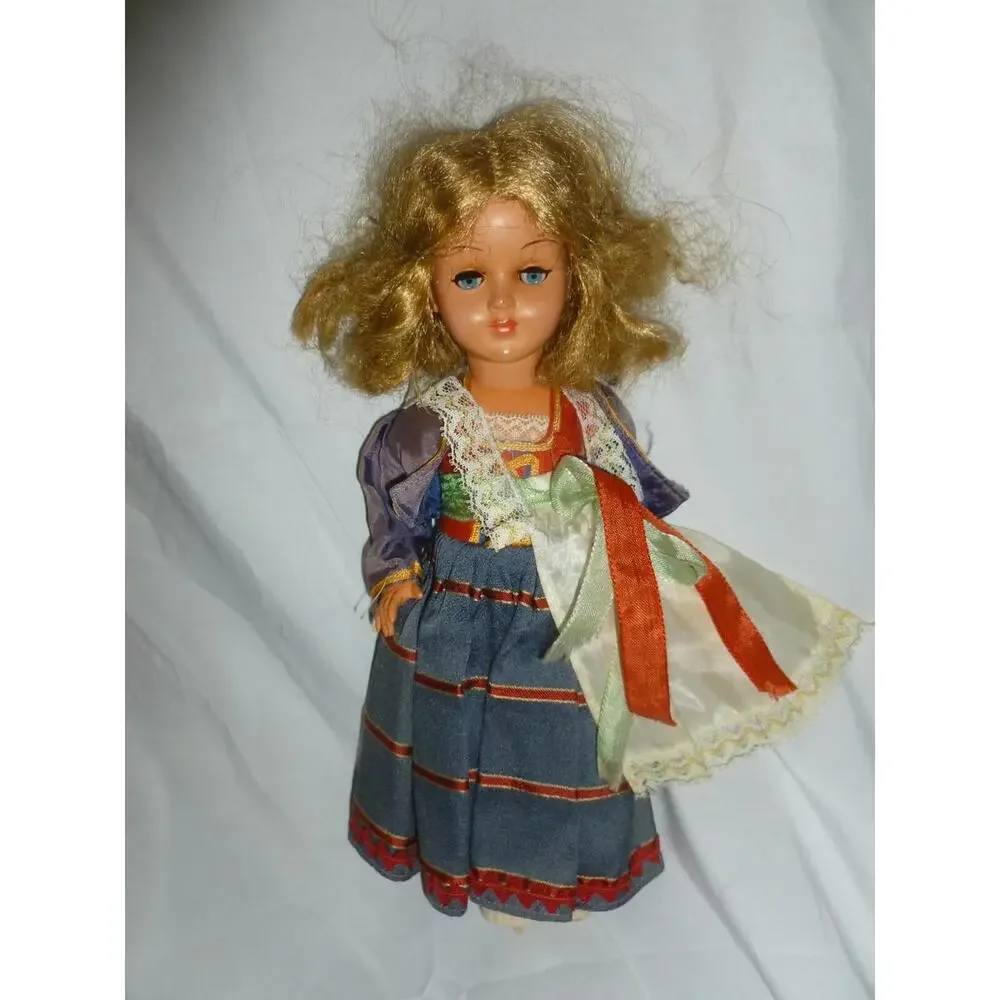 Vintage‎ Hard Plastic Doll 12